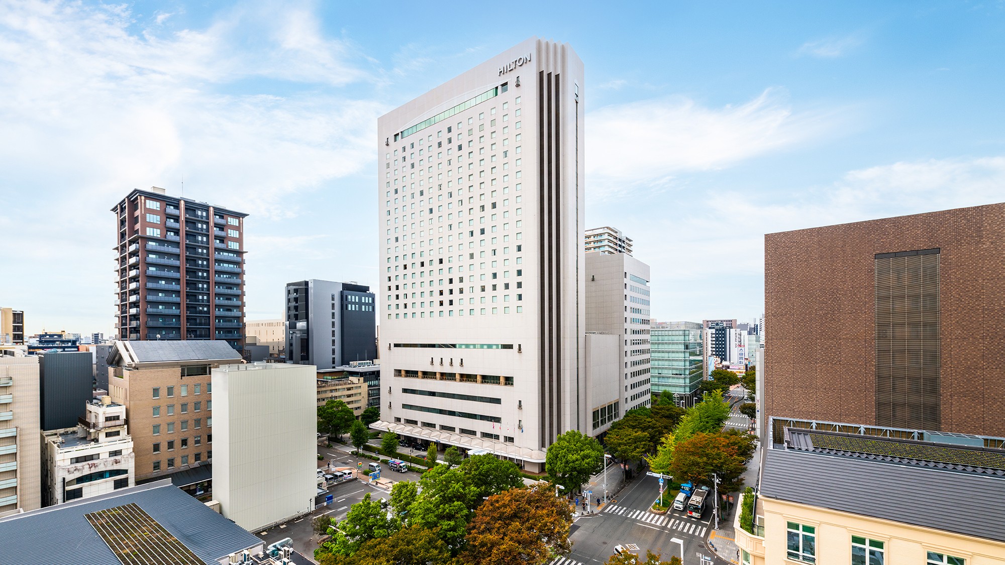 ヒルトン名古屋の施設外観