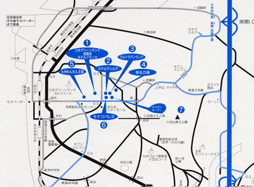 ホテル ヴェルデ周辺地図