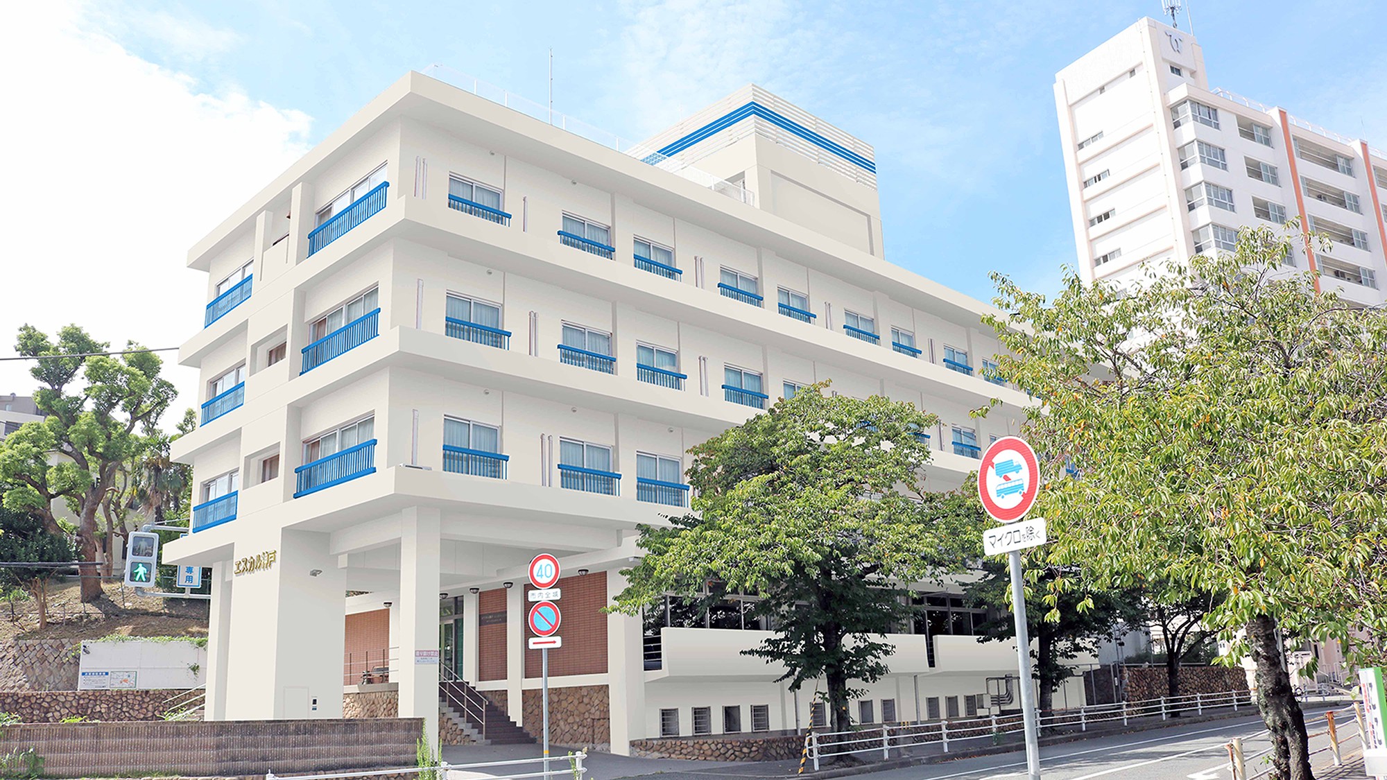 エスカル神戸の施設外観