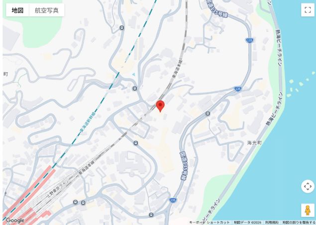 ホテルブリーズベイ熱海ANNEX周辺地図