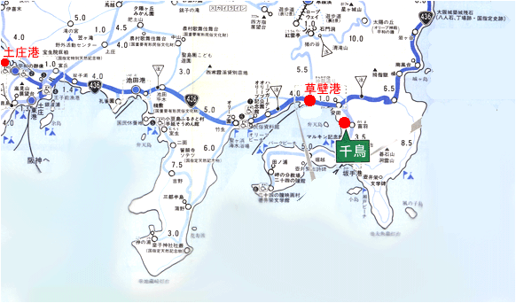 お料理乃宿 千鳥周辺地図