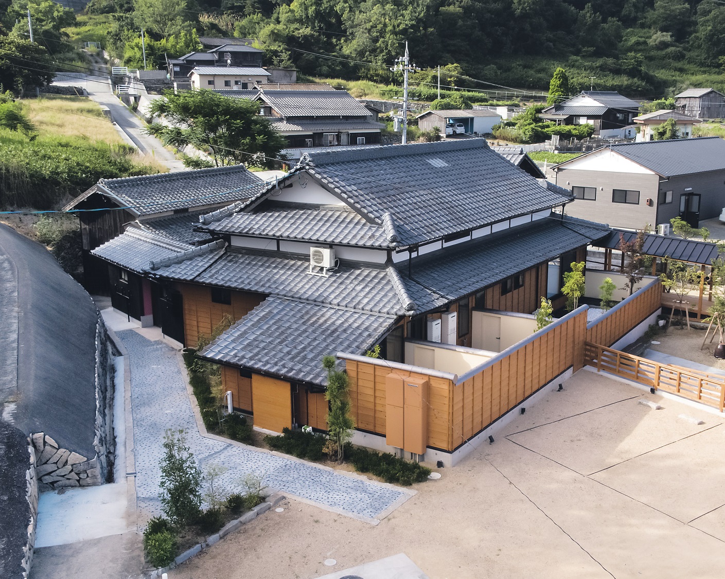 小豆島 三都の郷の施設外観